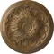 Ekena Millwork Damon Ceiling Medallion (Fits Canopies up to 3 3/8"), Hand-Painted Rubbed Bronze, 20"OD x 1 1/2"P CM20DARZS - alternate 1